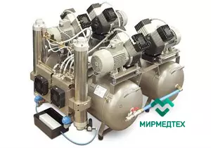 Компрессор стоматологический DK50 4x2VT/M TOWER