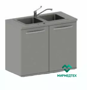 Тумба медицинская на подиуме Виталия M2