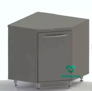 Тумба медицинская на хром.ножках Виталия ТУ