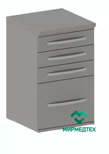 Тумба медицинская на подиуме Виталия Т4 Люкс