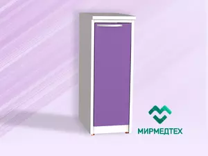 Тумба распашная 300мм ТРМ-1/1 (с одной полкой )