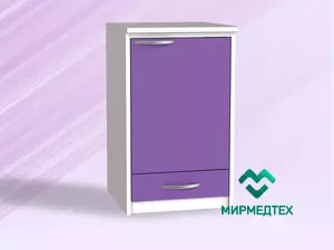 Тумба с распашной дверью и выдвижными ящиками ТРВ  (1 ящик 108мм)