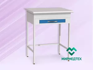 Стол вспомогательный АРТ. СРТВ (зуботехнический) 750мм.