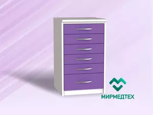 Тумба ТВ-5 с 5 выдвижными ящиками 