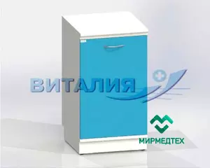 Тумба медицинская на хром.ножках Виталия Т1 Люкс