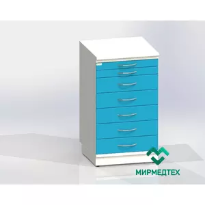 Тумба медицинская на подиуме Виталия Т7 Стандарт